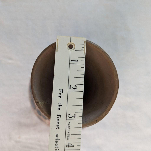 Vintage Tonala Hand Painted Mexican Folk art Pottery Vase - Picture 9 of 15